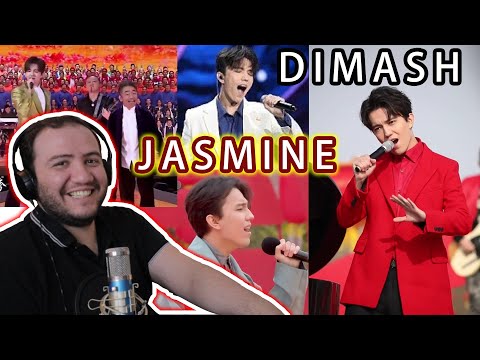 THE HAPPIEST VIDEO I HAVE EVER MADE 😂 - DIMASH - JASMINE REACTION