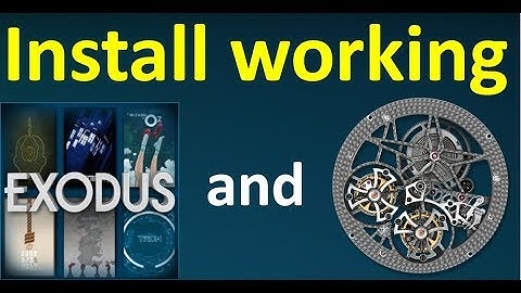 How to install working Exodus and Elysium