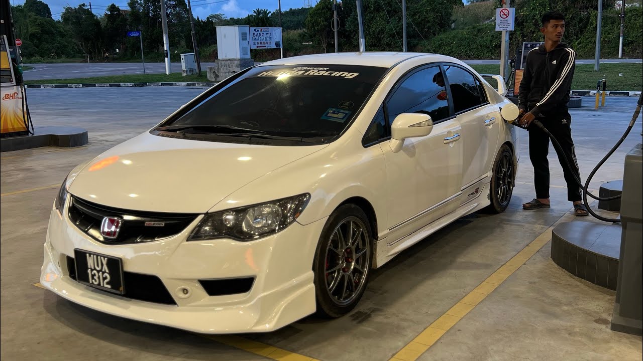 Fd Racing Blue Civic Fd JS racing concept random Vid - YouTube