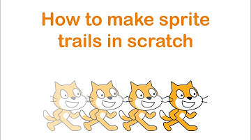 How to make sprite trails in scratch
