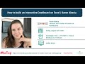 How to build an interactive Dashboard on Excel | Karen Abecia