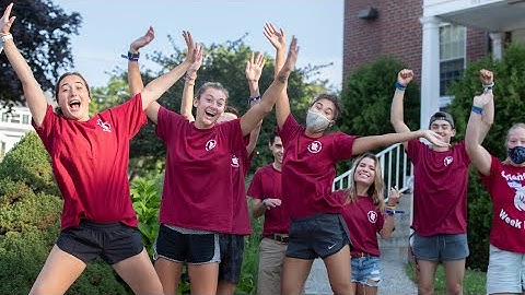 Bates College Move-in Day 2021