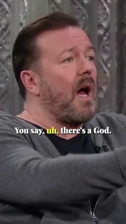 Ricky Gervais on atheism #science #religion #atheist - YouTube