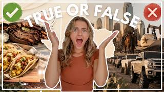 Texas Stereotypes: TRUE or FALSE? 🇨🇱 What Texans Are REALLY Like