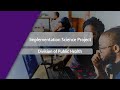 Implementation Science Project with Dr S. Ahuja (Day 1, afternoon session)