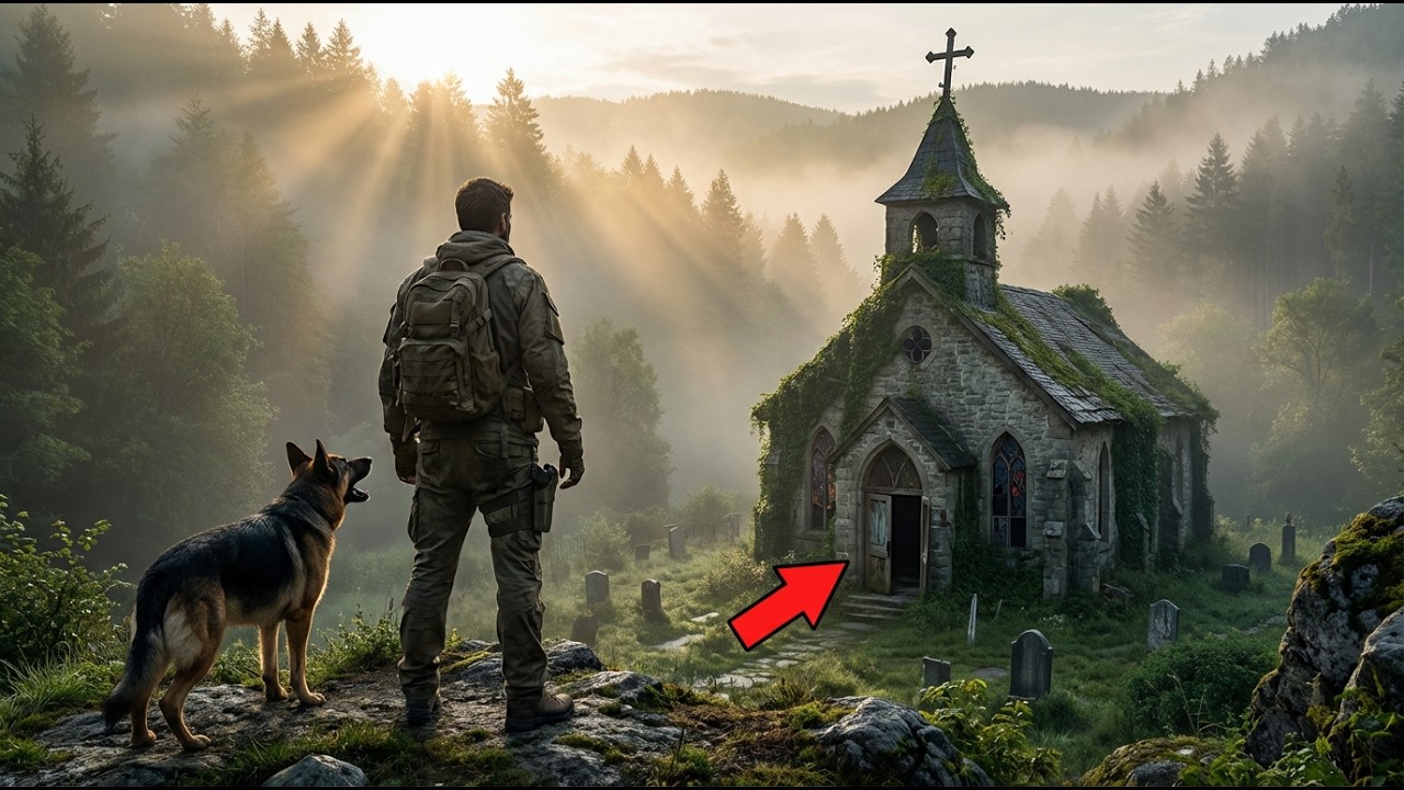 Veteran Found an Old Church Hidden in the Valley — His Dog Wouldn't Stop Barking