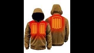 Heavy duty Heated jacket Action Heat 5V Rechargeable Battery Review. web