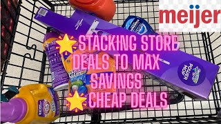 Meijer couponing deals 8/5-8/11 learn to coupon this week! Cheap deals