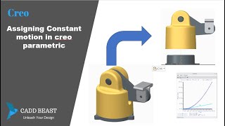 Assigning Constant Motion in creo parametric