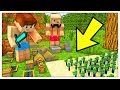 10.000 MINI ZOMBIE CONTRO IL NOSTRO MINI VILLAGGIO! - Minecraft ITA
