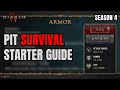 Pit starter survival guide  armor res dr life explanation for season 4 diablo 4