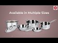 Usha Shriram Triply Cookware Utensils