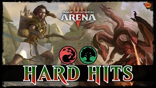 LET'S GET HUGE | MTG Arena - Gruul Counters Aggro Combo Stompy Standard Deck