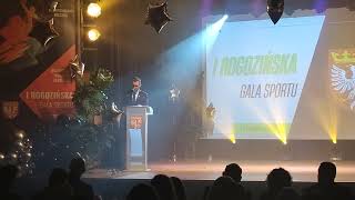 I Rogozińska Gala Sportu - Burmistrz Łukasz Zaranek 28.02.2025