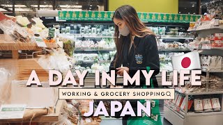 Day In My Life in TOKYO, JAPAN | Grocery Shopping, Cafes &amp; Working