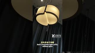 Redefine Guest Perception with Light. YZ Art Ligh✨ #fyp #foryou #HotelLighting