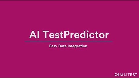AI TestPredictor - Easy Data Integration