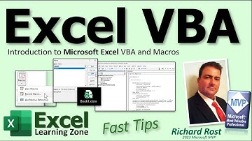 Introduction to Microsoft Excel VBA and Macros