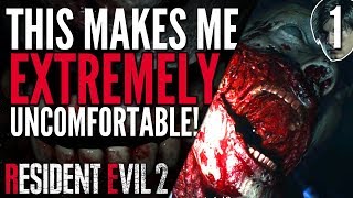 This Makes Me EXTREMELY Uncomfortable! | Resident Evil 2 Remake #1 @AwpWilliams