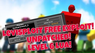 🔥UNPATCHABLE🔥 09/02/2019 ROBLOX EXPLOIT FREE ✅ LEVEL 6 LUA EXECUTOR LEVISPLOIT FREE SCRIPTS!!!!!!