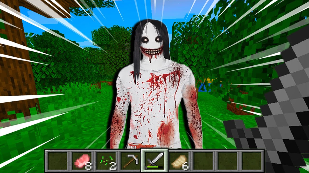 Jeff the Killer PRANK in Minecraft! *HE DELETED HIS GAME*