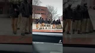 Residents denounce police response during neo-Nazi rally