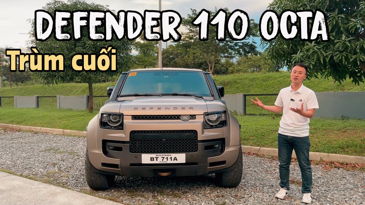 Giới thiệu Defender 110 OCTA Trùm Cuối | Trần Ngọc Đăng | Land Rover chính hãng Việt Nam