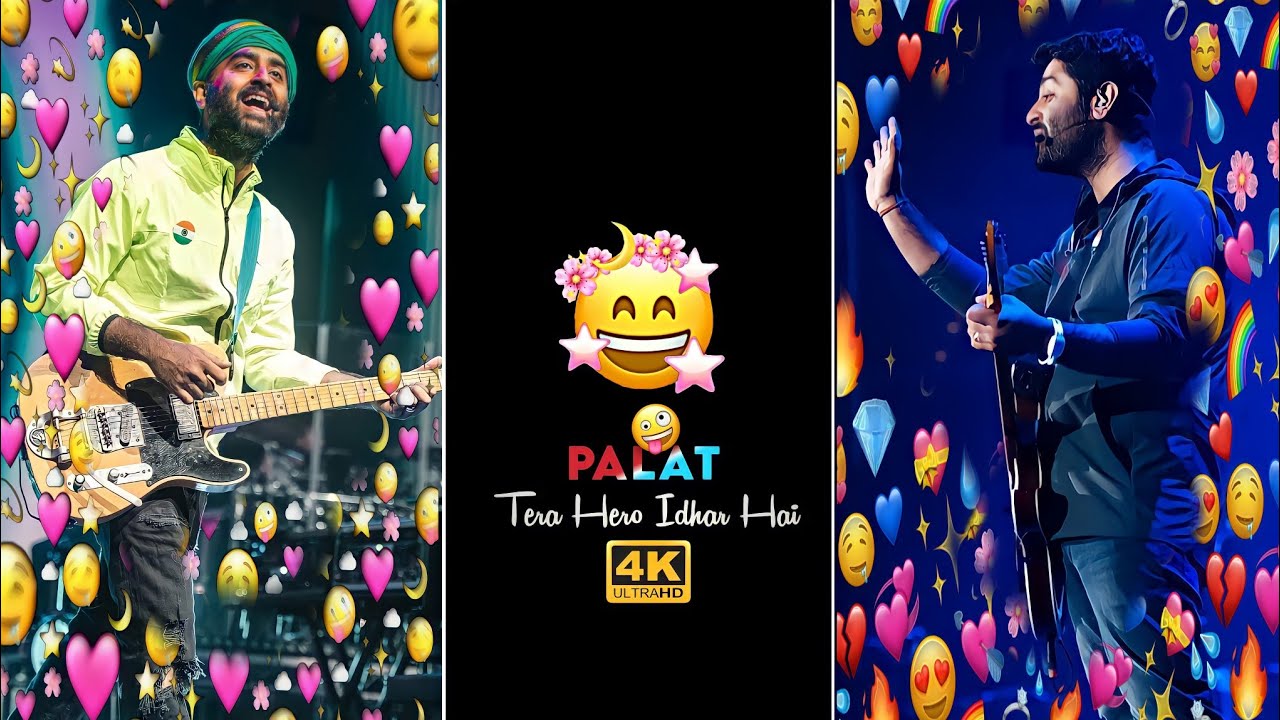 Palat🤪 - Tera Hero Idhar Hai Ft. Arijit Singh Live Cute Whatsapp Status💞Love Mashup Status🙈#shorts 💕