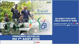 1er Août 2023: Célébration du 63ème anniversaire de l'indépendance du Bénin