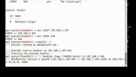 Metasploit Trojans & Enhanced Shell