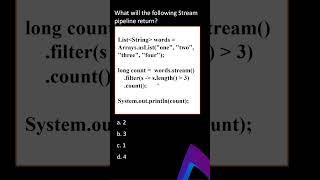 Java 8 Stream Filter #java  #java8  #coding
