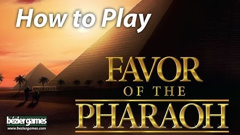 Learn how to play Favor of the Pharaoh in less than 3 minutes!