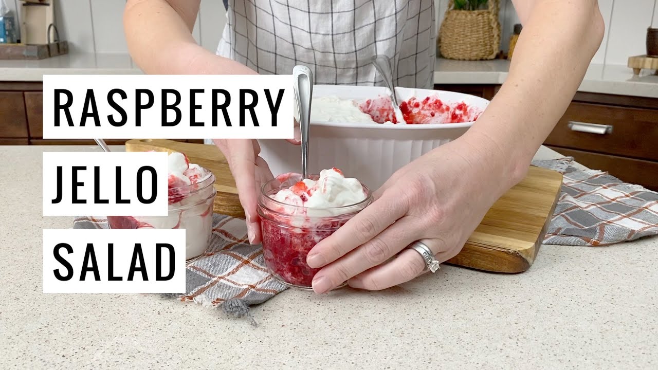 Raspberry Jello Salad