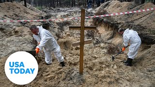 Mass grave found near Kharkiv city in Ukraine, Zelenskyy says | USA TODAY