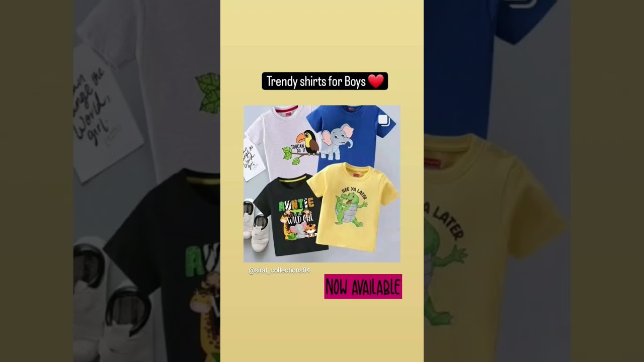 Catalog Name:Modern Trendy Boys Tshirts  Quantity (N): Pack of 4 