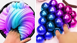 Oddly Satisfying Slime ASMR No Music Videos - Relaxing Slime 2020 - 109