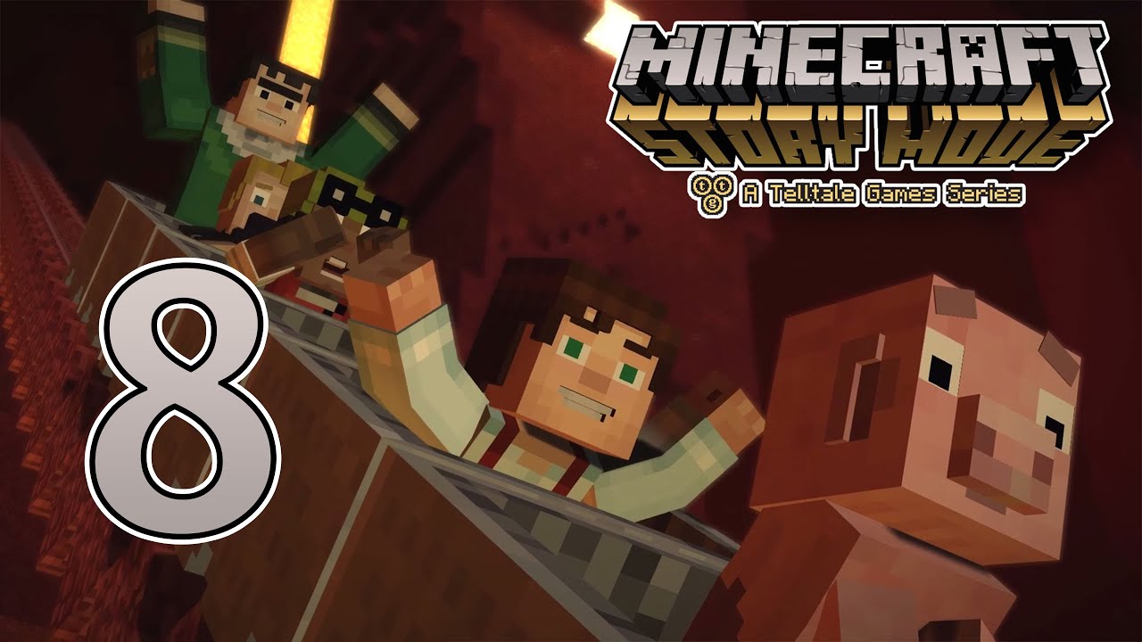 Minecraft Story Mode The Telltale Game E08 Part 3 Youtube 