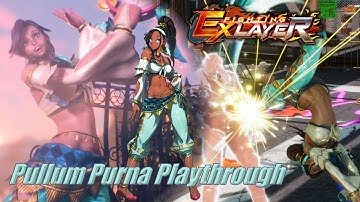 Fighting EX Layer (PC/Steam) - Pullum Purna Arcade Playthrough