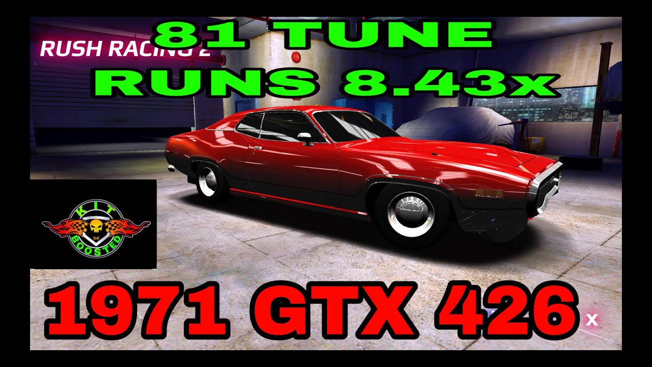 1971 GTX 426)) 81 TUNE 8.43x. THANKS FOR WATCHING 👍 ((RUSH RACING