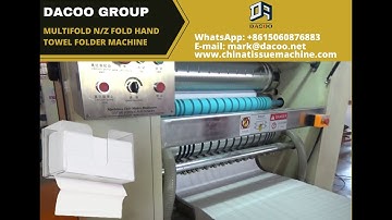 Kimberly Clark use Multifold Z Fold N Fold Hand Towel Machine
