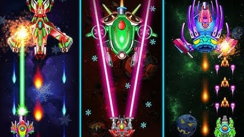 Galaxy Attack Alien Shooter - Gameplay IOS & Android