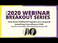How Early Childhood Programs are using and benefiting from Alliance CORE