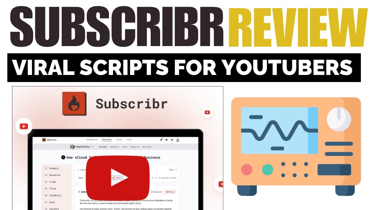 Subscribr Review: How This New AI Tool Makes Viral YouTube Scripts ...