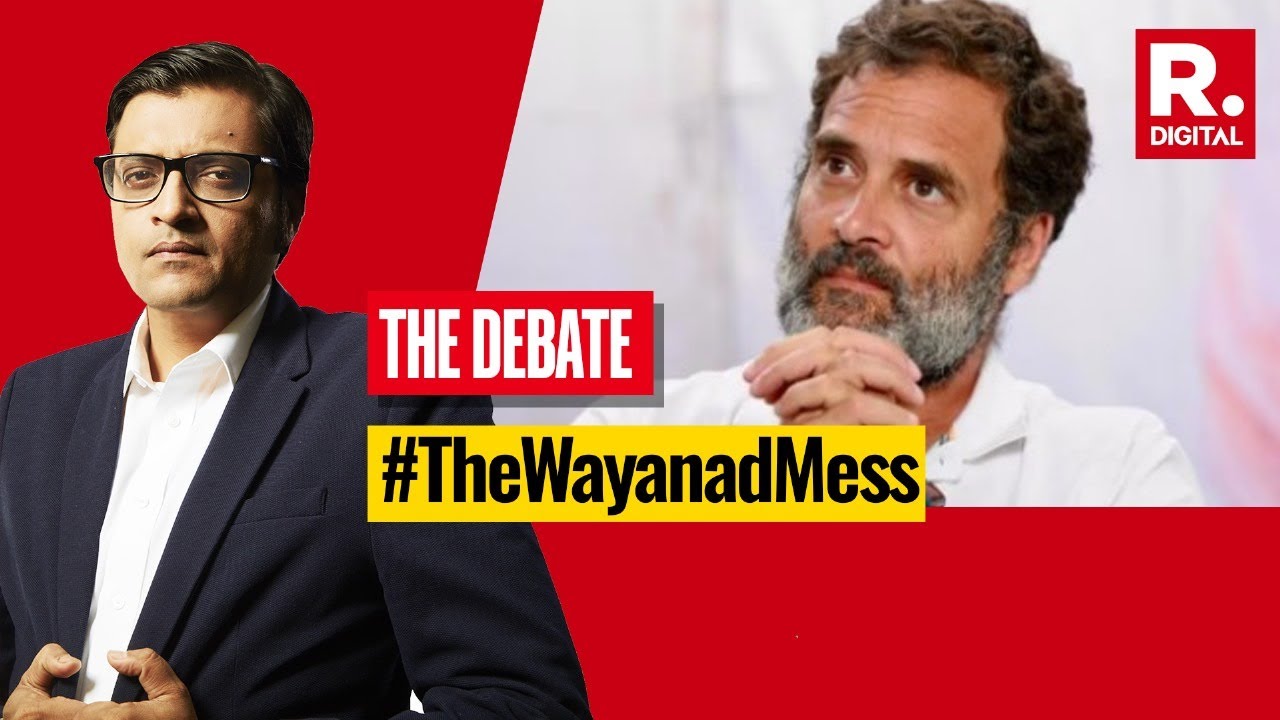Arnab's Debate: Congress Vs Left War In Open After Rahul Gandhi Snubbed Over Wayanad Seat