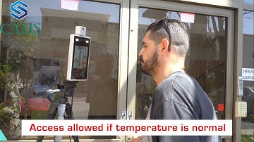 Facial Recognition with Temperature and Mask Detection Access Control System(Web API Supported)