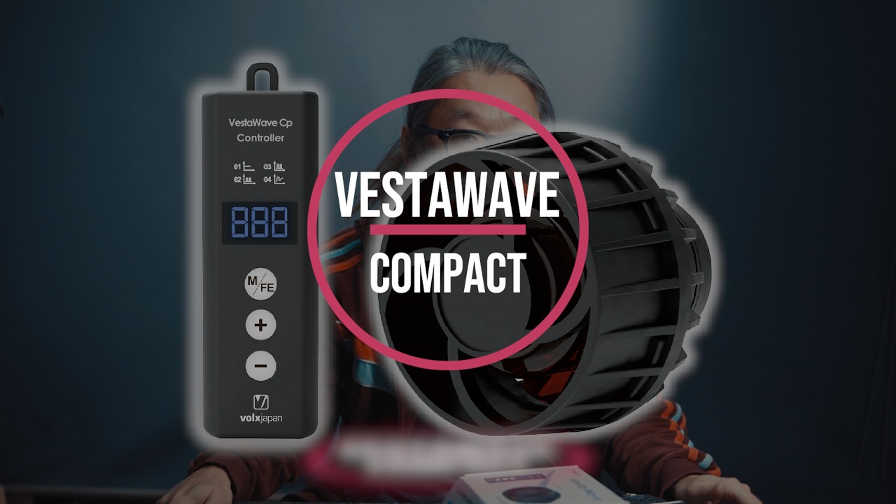 VolxJapan Small Wave Pump, Smallest Class with Adjustable Power