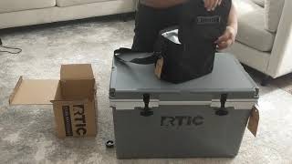 RTIC UltraLight 52qt Cooler and 8Can Day Cooler | Unboxing and Overview