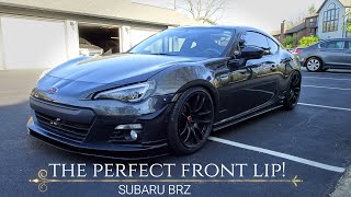 New Aggressive Front Lip And Splitter For My Brz new Aero Mods