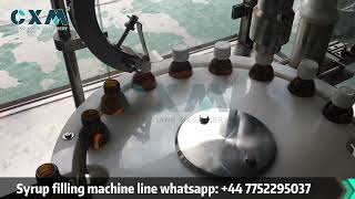 High Speed Syrup Filling Machine Line | Automatic Liquid Bottle Filling and Capping System