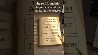 The real online business foundation